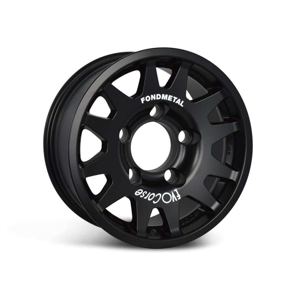 JANTE ALUMINIUM RENFORCÉE RAID EVO CORSE DAKAR ZÉRO 7x16" ET 0 NOIR MAT POUR SUZUKI