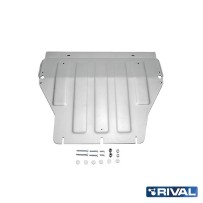 Plaque protection moteur VW T6 Rival : blindage alu ultra résistant