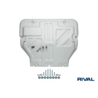Plaque de protection 4mm RIVAL pour VW T6 – Blindage moteur solide