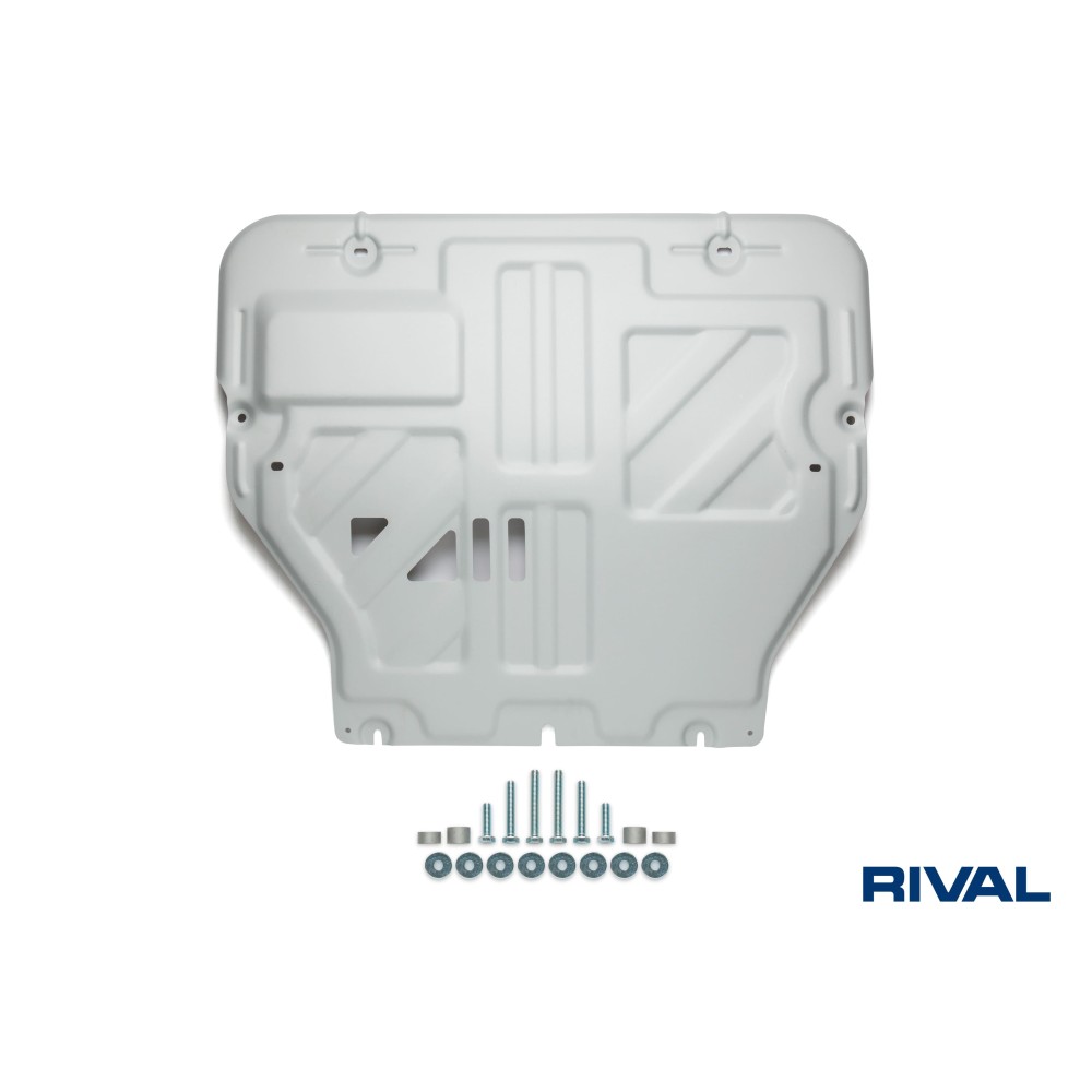 Plaque de protection 4mm RIVAL pour VW T6 – Blindage moteur solide