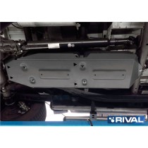 Plaque protection réservoir Rival VW Amarok : blindage alu résistant