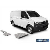 Plaque Protection RIVAL Échappement VW T6 AdBlue, Ultra Résistante
