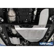 Plaque de protection Rival Hilux Revo : sécurité BT+AdBlue+Sonde