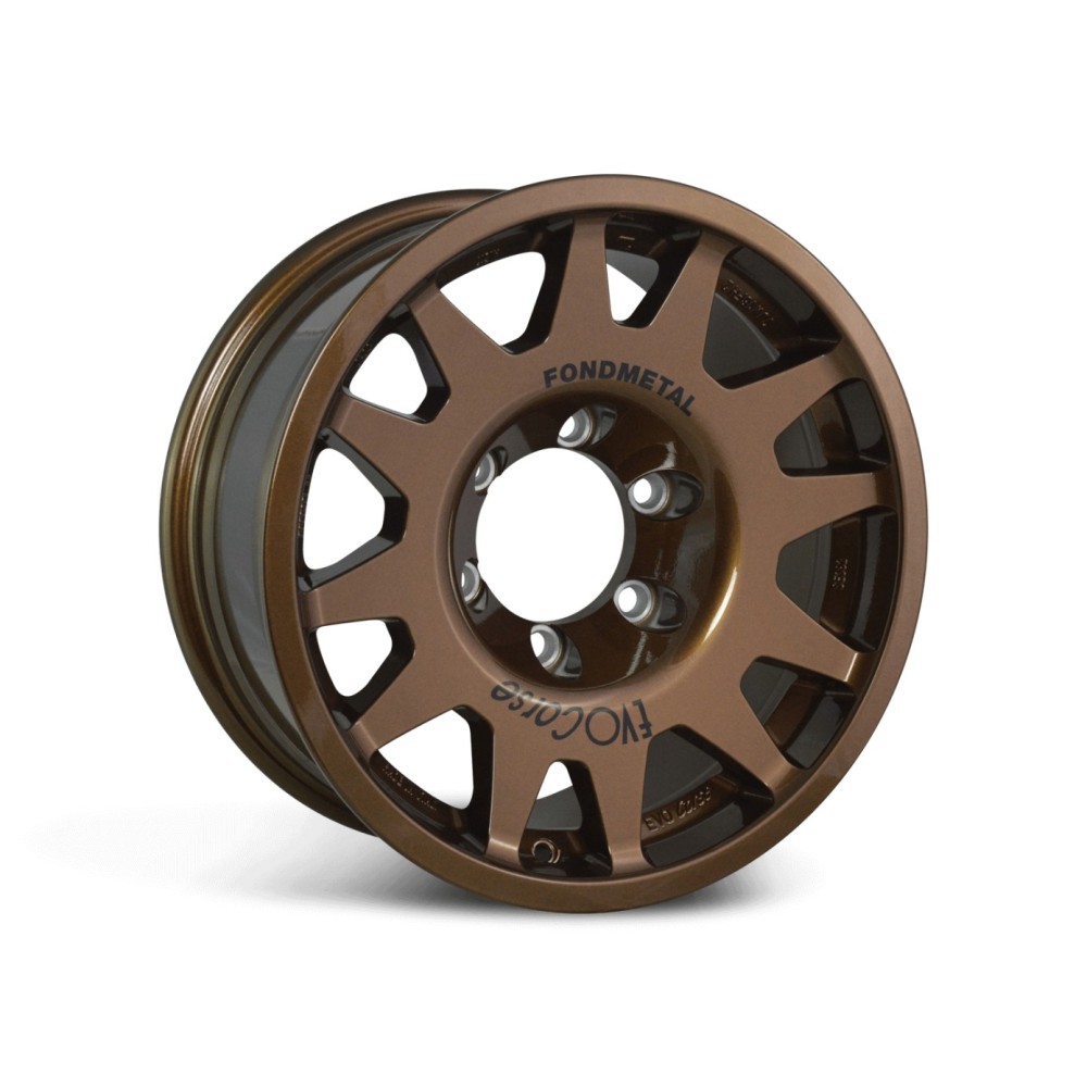 JANTE ALUMINIUM RENFORCÉE RAID EVO CORSE DAKAR ZERO 7x16" ET 20 – BRONZE MAT – POUR MERCEDES SPRINTER 4x4