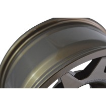 JANTE ALUMINIUM RENFORCÉE RAID EVO CORSE DAKAR ZERO 7x16" ET 20 – BRONZE MAT – POUR MERCEDES SPRINTER 4x4