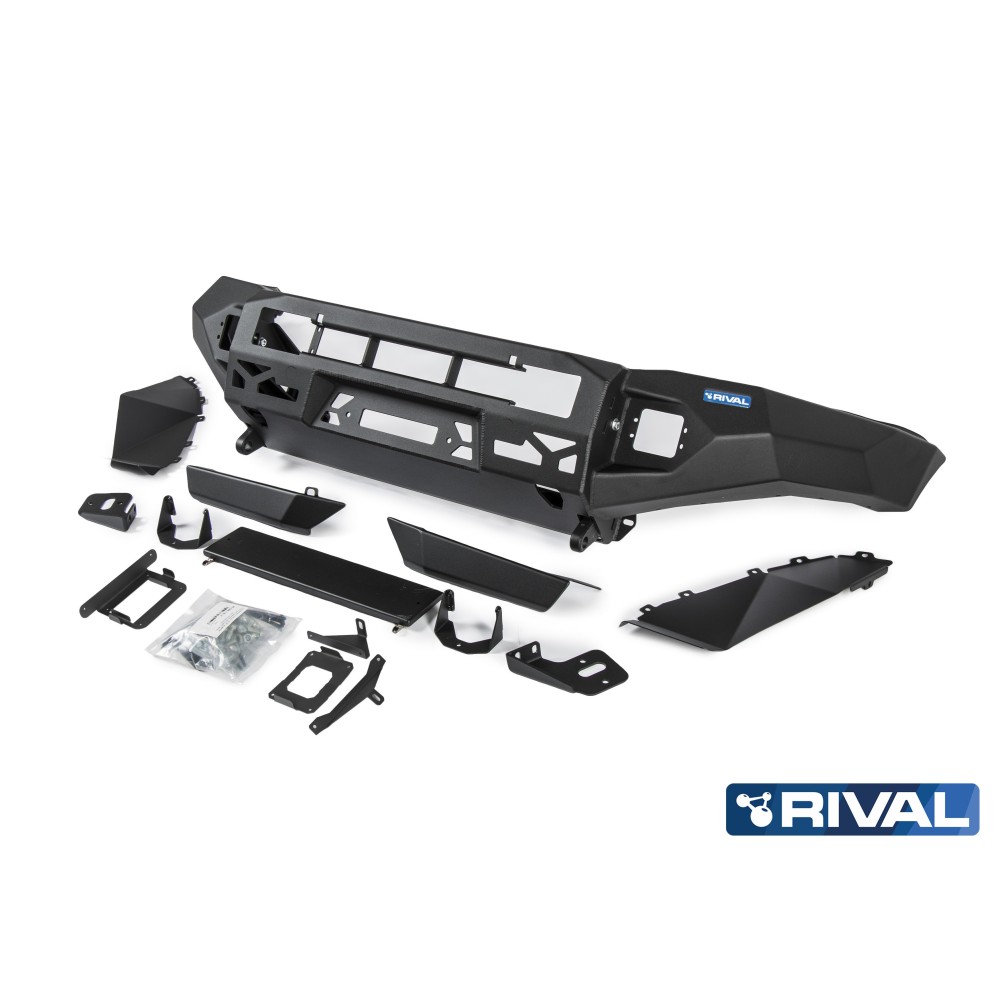 Pare-chocs avant RIVAL Ford Ranger 2011+ alu, usage compétition