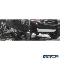 Plaque Protection Aluminium Rival pour Jeep JL – Blindage Résistant