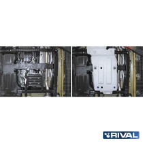 Plaque Protection RIVAL Boîtes Jeep JL - Blindage Résistant Offroad