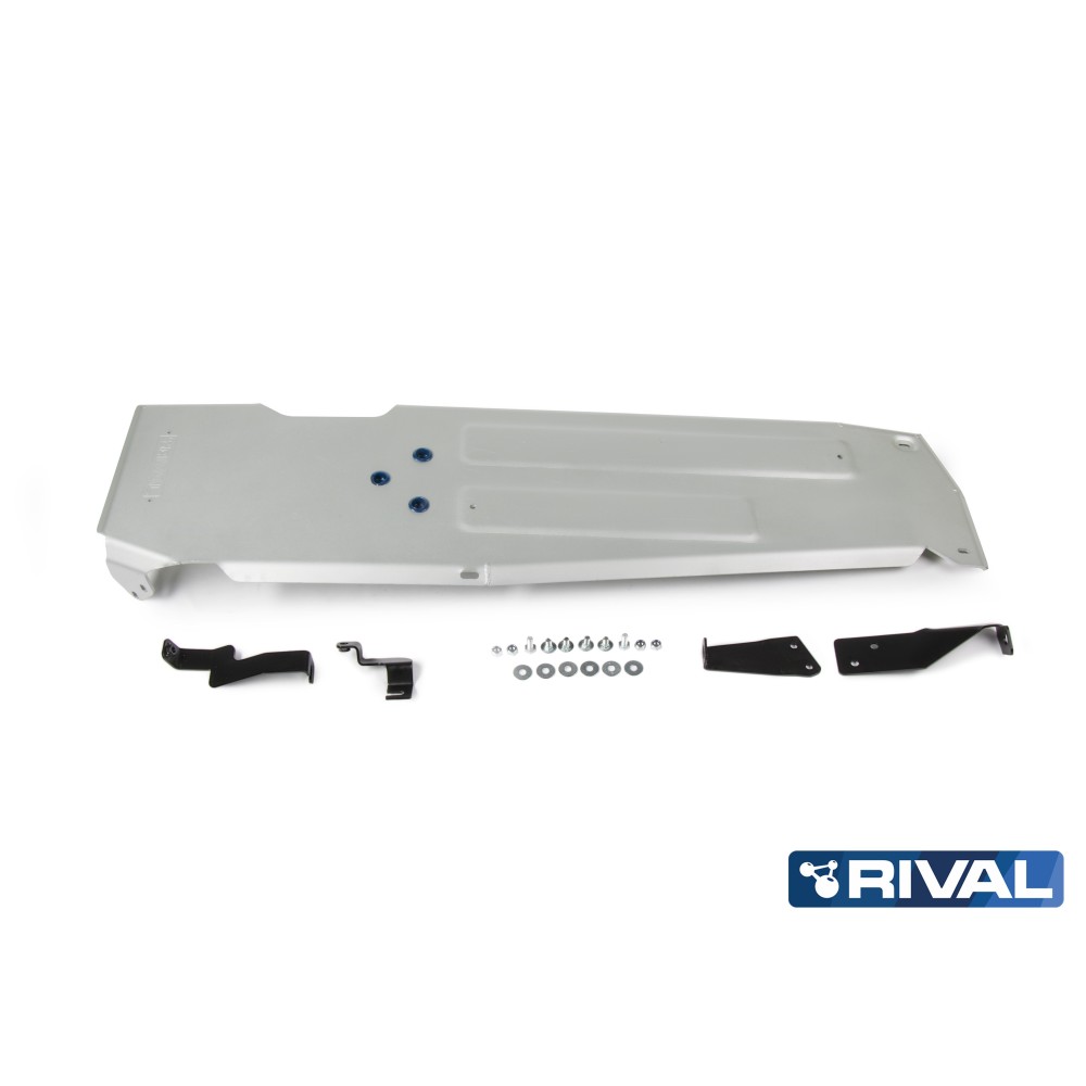 Plaque de protection RIVAL pour réservoir Jeep JL 2P - Aluminium r