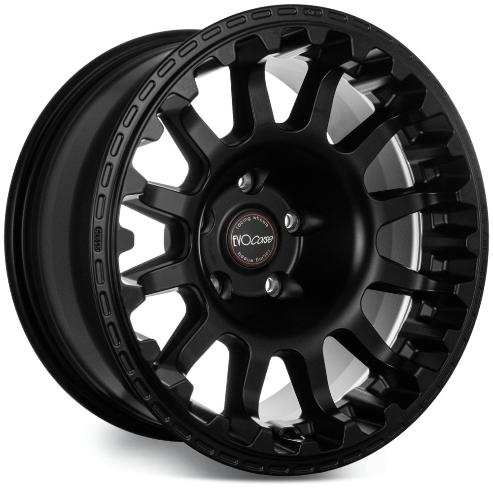 JANTE ATLAS NK EVO CORSE 8x17" ET 45 – NOIR MAT – POUR MERCEDES SPRINTER W907