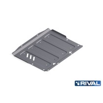 Plaque de protection RIVAL boîte Pajero 3/4 - Blindage alu solide