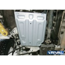Plaque protection réservoir Dacia Duster 4WD Rival alu 4mm robuste