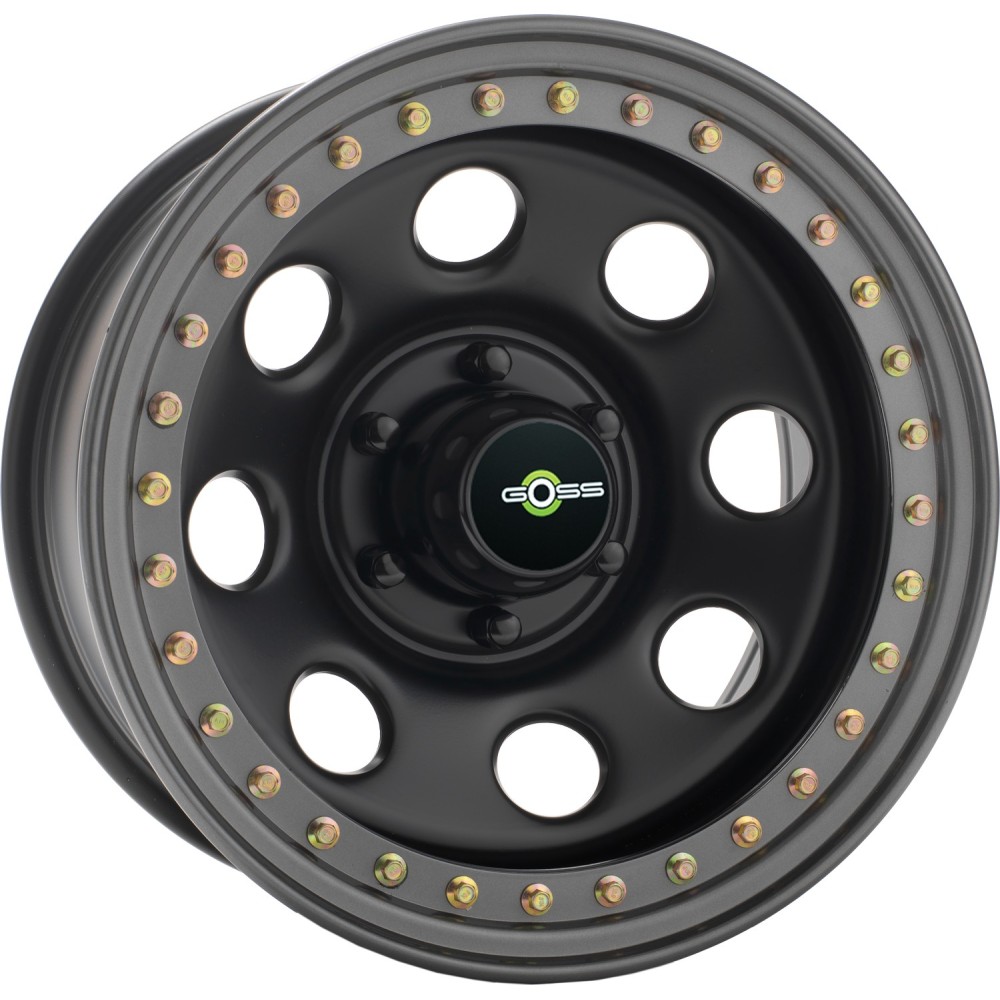 Jante GOSS Soft8 Beadlock 10x15 - Acier Compétition Offroad