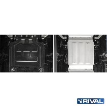 Plaque protection RIVAL boîte de vitesses Ford Ranger 2012+ solide