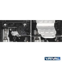 Plaque de protection Rival Ford Ranger : blindage aluminium résistant