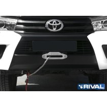 Platine Treuil Rival Toyota Hilux Revo 6mm - Robustesse et Sécurité