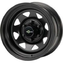 Jante acier GOSS Triangular Black 7x16 - Robustesse & Style Offroad