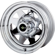 Jante Triangular 8x15 Chrome GOSS 5x165.1 – Robuste & Design