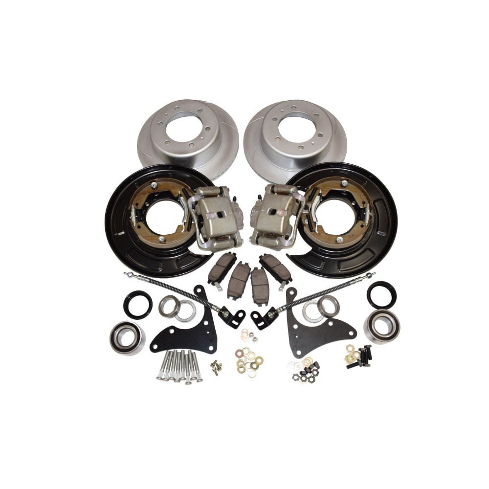 Kit conversion disques AR Toyota Hilux Vigo PEDDERS - Freinage 4x4