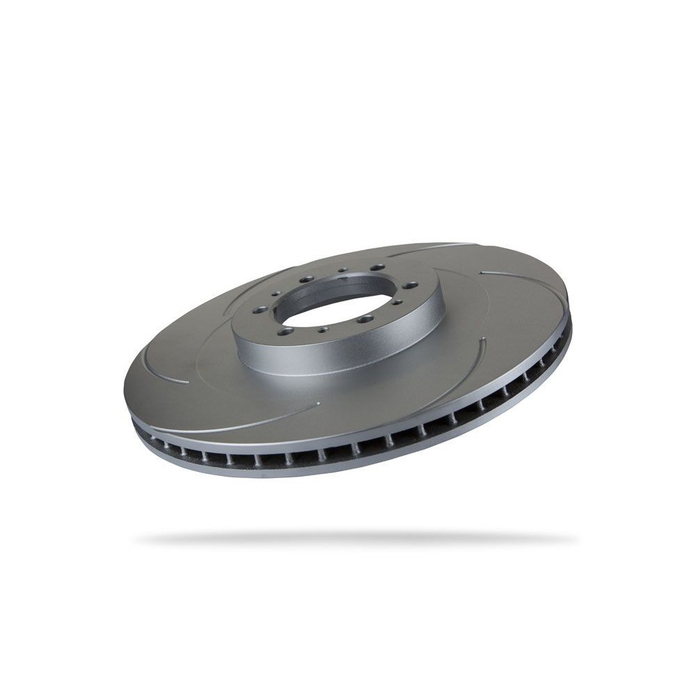 Disque de frein avant rainuré Pedders Ø314mm pour Mitsubishi L200