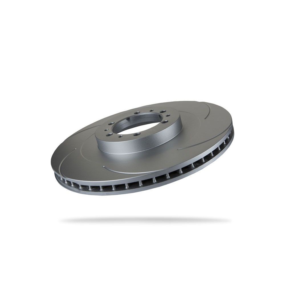 Disque de frein avant Pedders rainuré Ø314mm pour Mitsubishi L200
