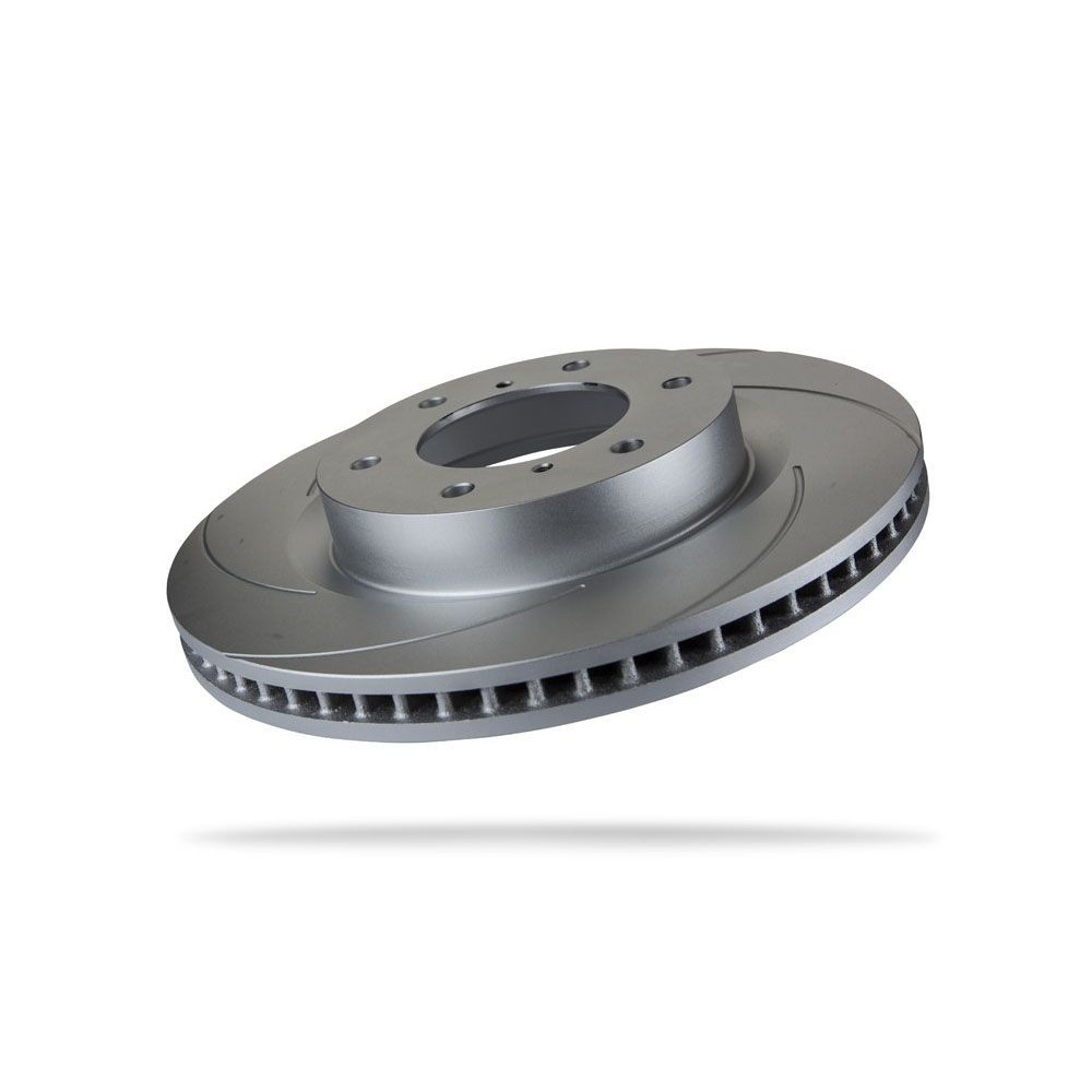 Disque de frein avant rainuré ventilé Pajero 2006+ PEDDERS