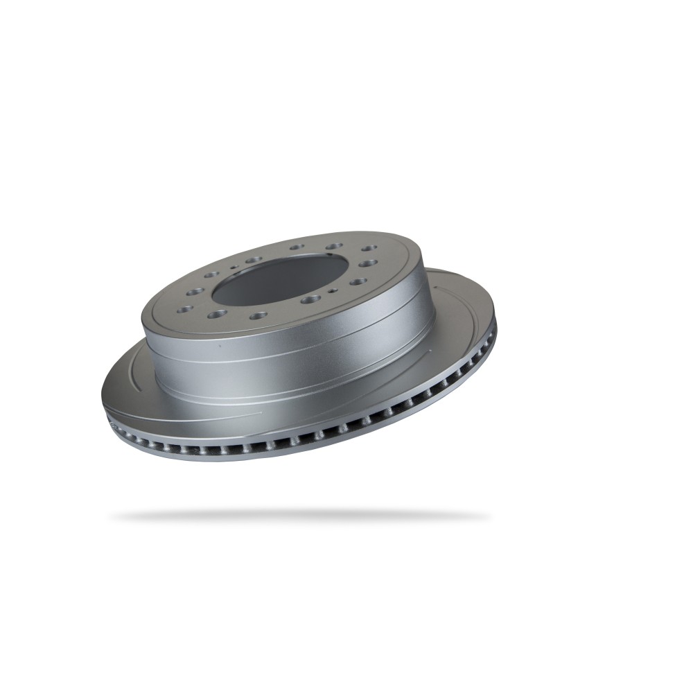 Disque de frein arrière rainuré PEDDERS Ø312mm Toyota KDJ150