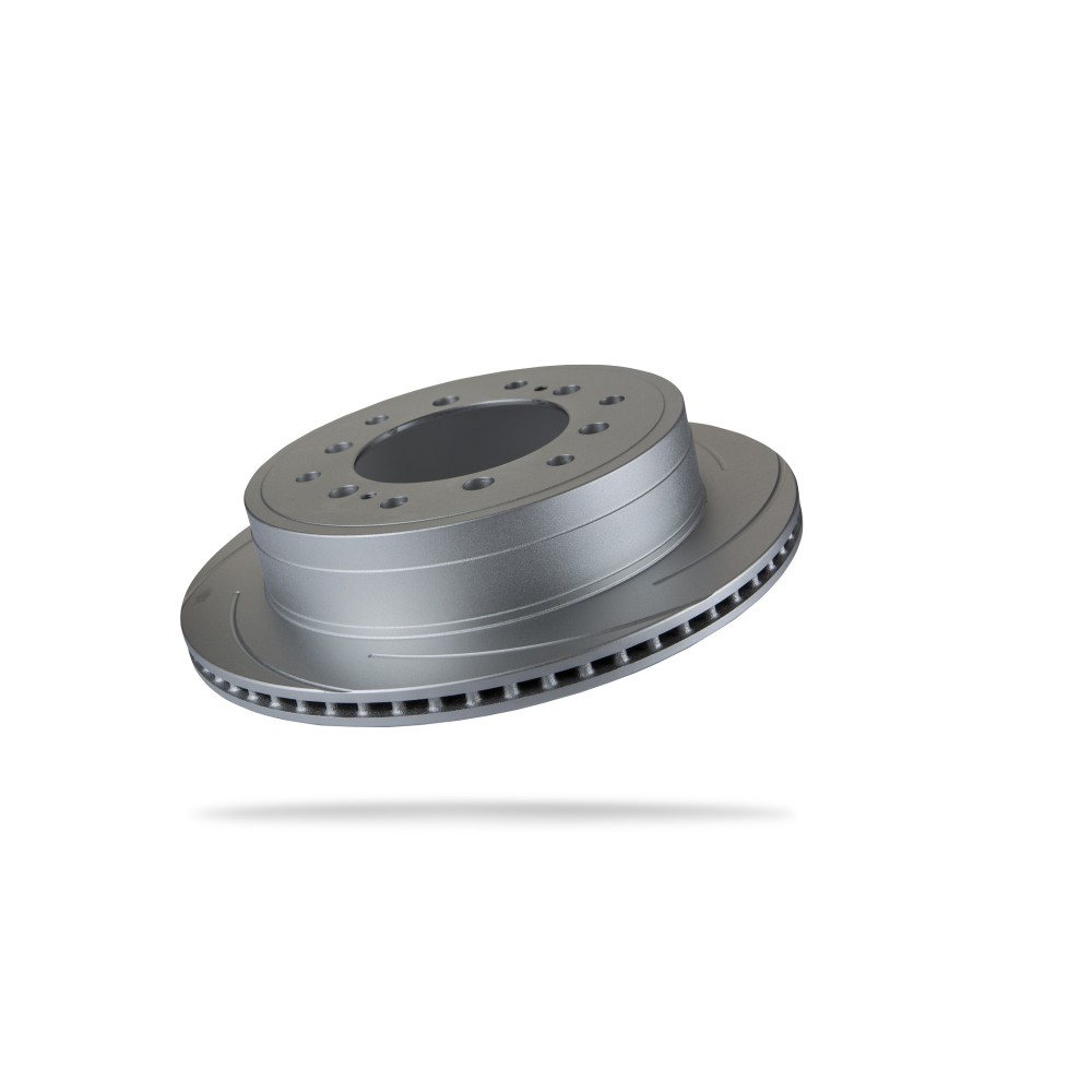 Disque de frein arrière rainuré Pedders Ø312mm Toyota KDJ150
