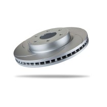 Disque de frein avant Pedders rainuré Ø295mm Nissan Navara