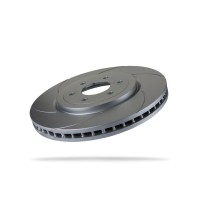 Disque de frein avant Pedders rainuré Ø320mm Nissan Navara D40