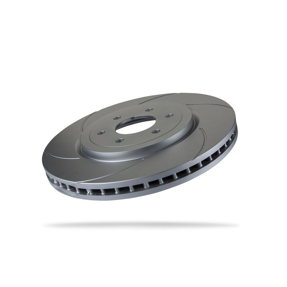 Disque de frein avant Pedders rainuré Ø320mm Nissan Navara D40