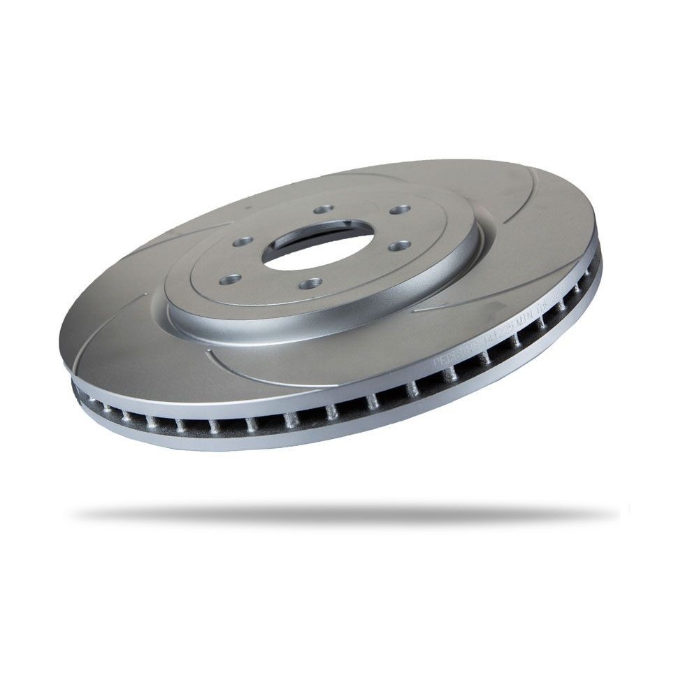 Disque de frein avant Pedders rainuré Ø320mm Nissan Navara D40