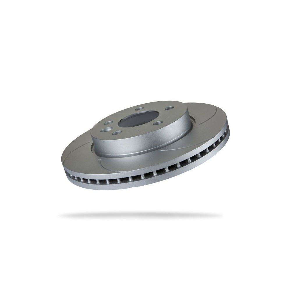 Disque de frein avant rainuré ventilé Ø302mm Amarok PEDDERS