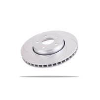 Disque de frein avant rainuré Pedders Ø332mm pour Jeep Wrangler JK