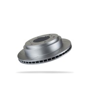 Disque de frein arrière rainuré ventilé Pedders Mitsubishi Pajero 3