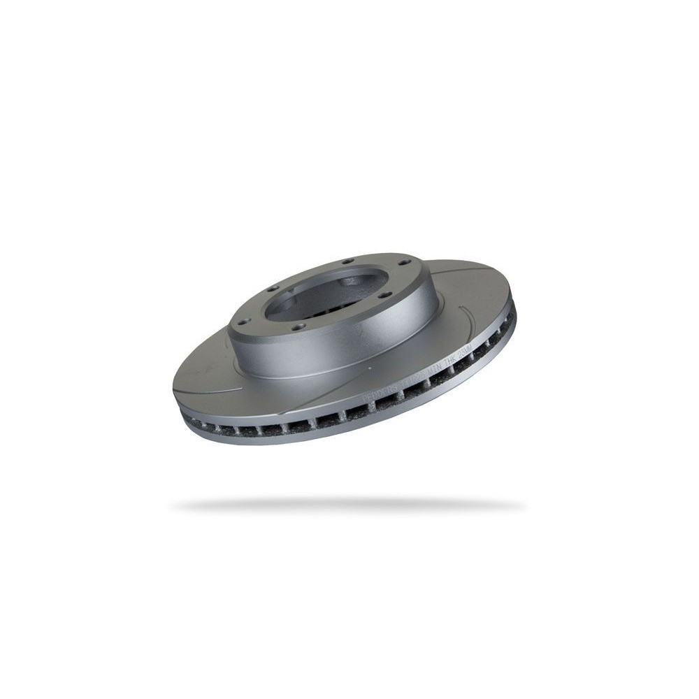 Disque de frein avant rainuré ventilé Ø286mm Pedders Toyota HDJ80