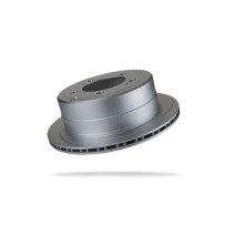 Disque de frein arrière rainuré PEDDERS Ø335mm Toyota HZJ105
