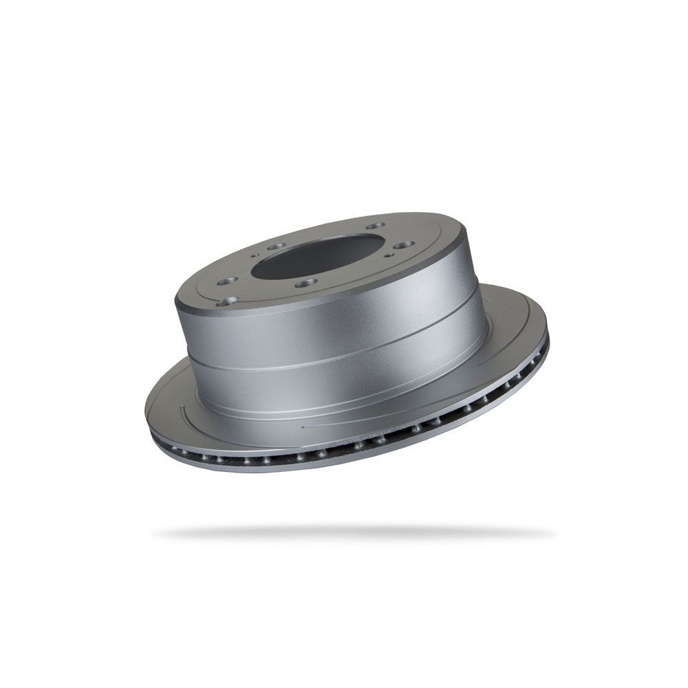 Disque de frein arrière rainuré PEDDERS Ø335mm Toyota HZJ105