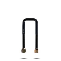  Bride de lames PEDDERS 62x14x185 mm - Accessoire robuste suspension 