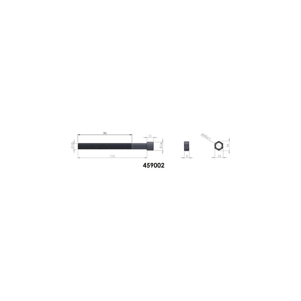 Lames PEDDERS M10x115 - Suspension 4x4 robuste et fiable