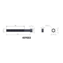 Lames PEDDERS M10x100 : Suspension 4x4 robuste, qualité pro