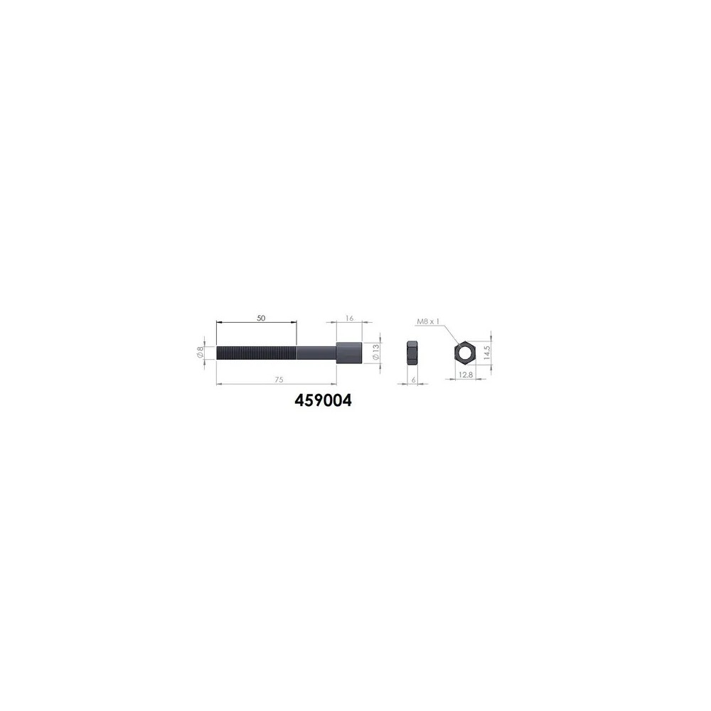 Lames PEDDERS M8x75 : Suspension 4x4 robuste, qualité pro