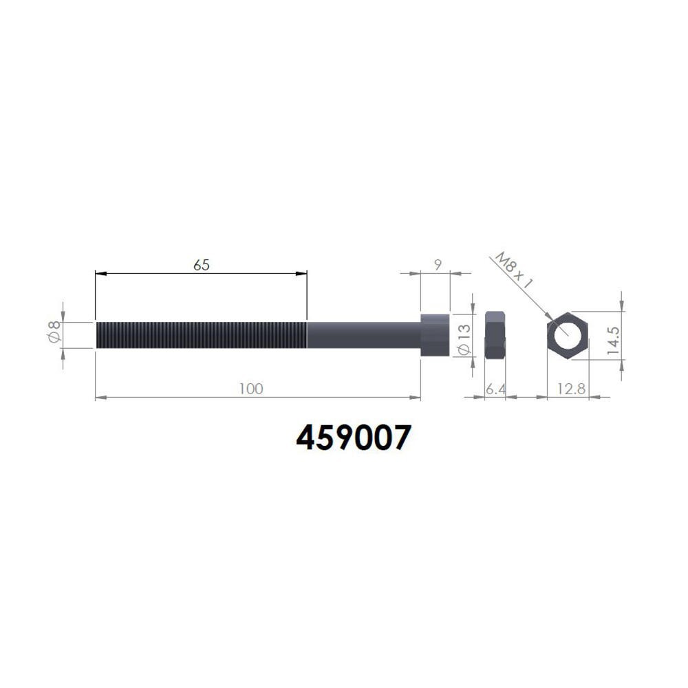 Lames PEDDERS M8x100 : Suspension 4x4 haute performance