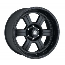 Jante alu 8x17 Flat Black 6x139.7 - Série 89, design sport