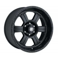 Jante alu 8x17 Flat Black 6x139.7 - Série 89, design sport