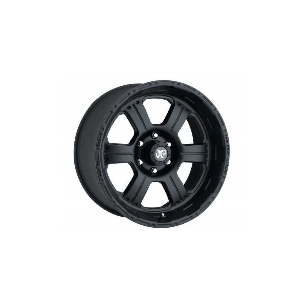 Jante alu 8x17 Flat Black 6x139.7 - Série 89, design sport