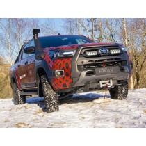 Kit montage calandre Toyota Hilux 2021+ LAZER RRR4 - Accessoire 4x4