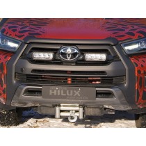 Kit montage calandre Toyota Hilux 2021+ LAZER RRR4 - Accessoire 4x4