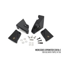 KIT MONTAGE RRR4 LAZER pour Calandre Mercedes Sprinter 2018+