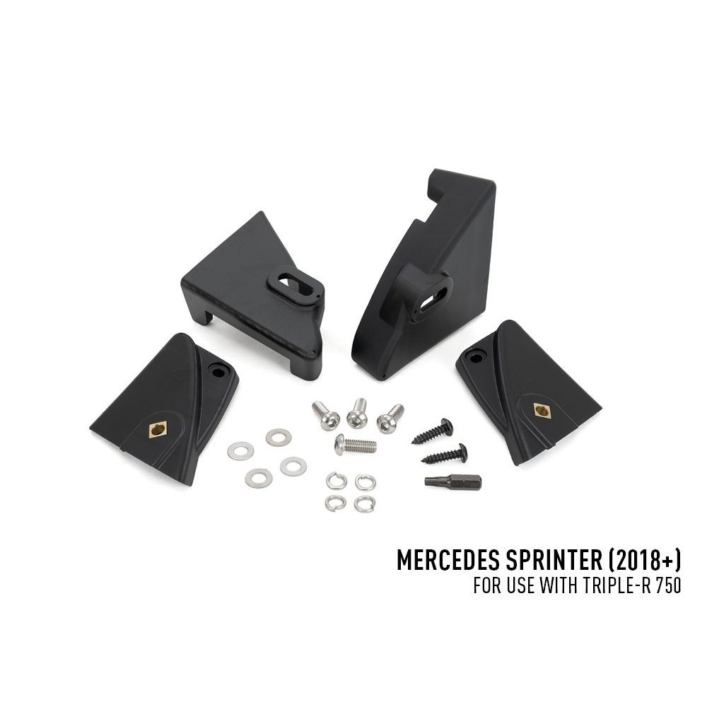 KIT MONTAGE RRR4 LAZER pour Calandre Mercedes Sprinter 2018+